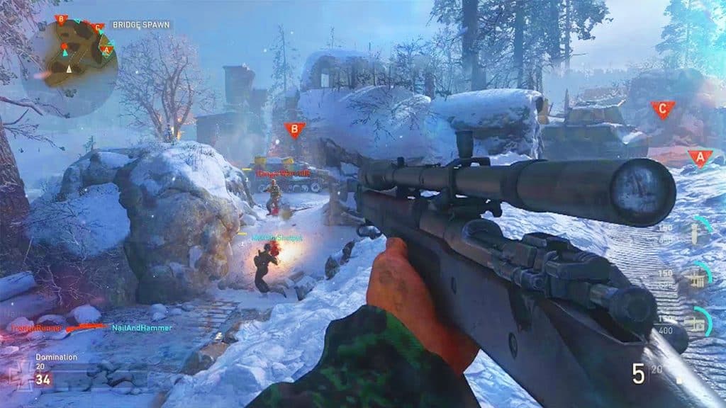 how to find how many people playing call of duty world war 2 multiplayer on pc