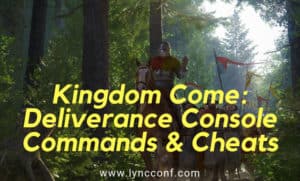 kingdom come deliverance console cheats