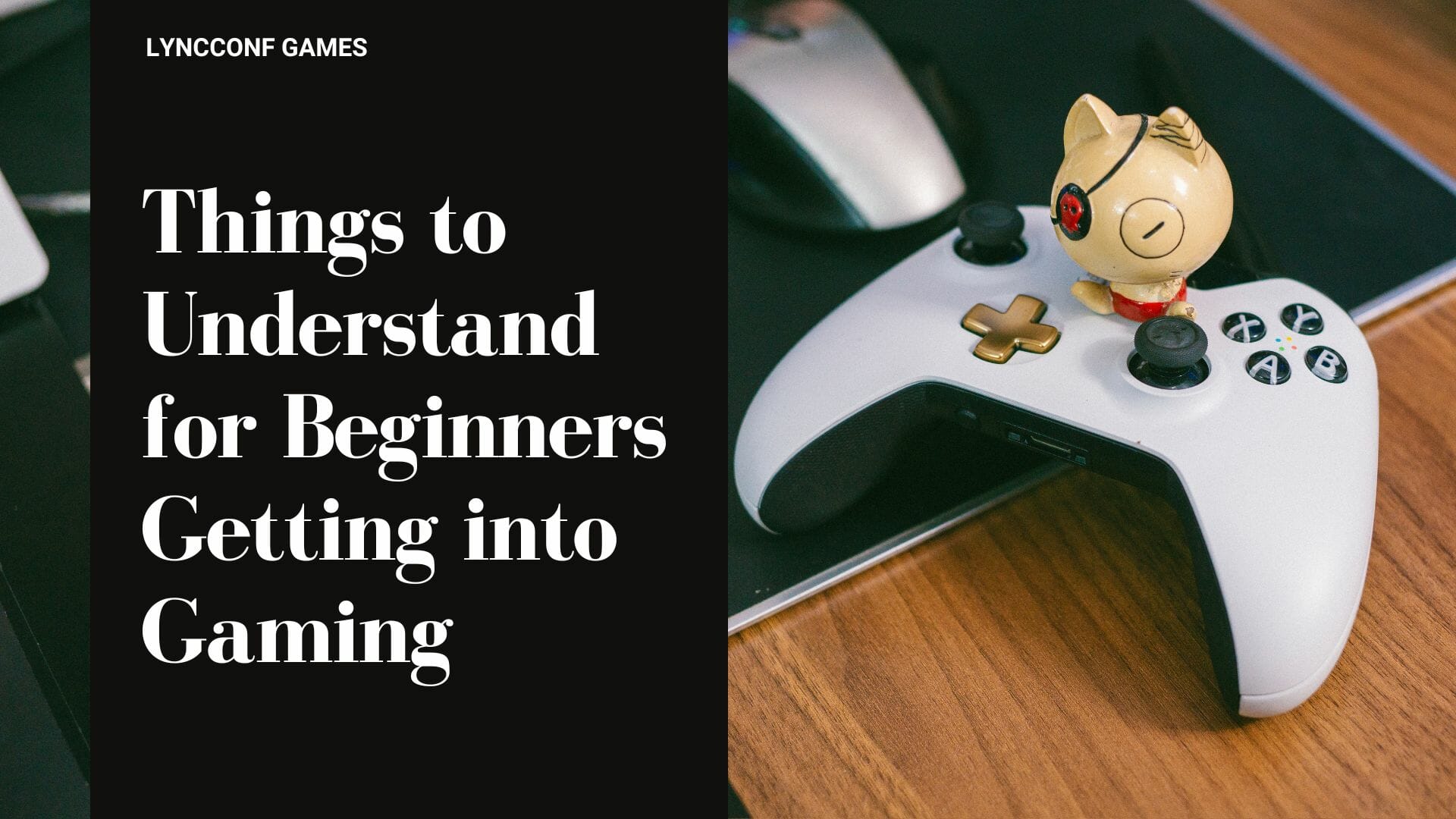 Things to understand for beginners getting into gaming