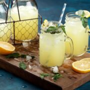 storing lemonade in a pewter pitcher can result in