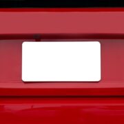 can you put front license plate on dash in texas