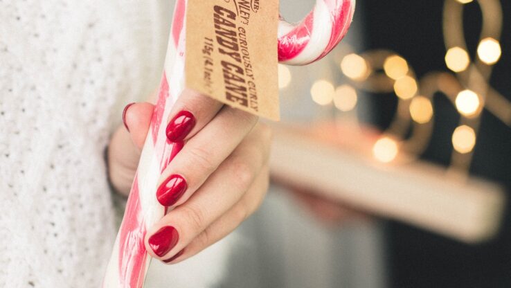 uñas acrilicas naturales cortas