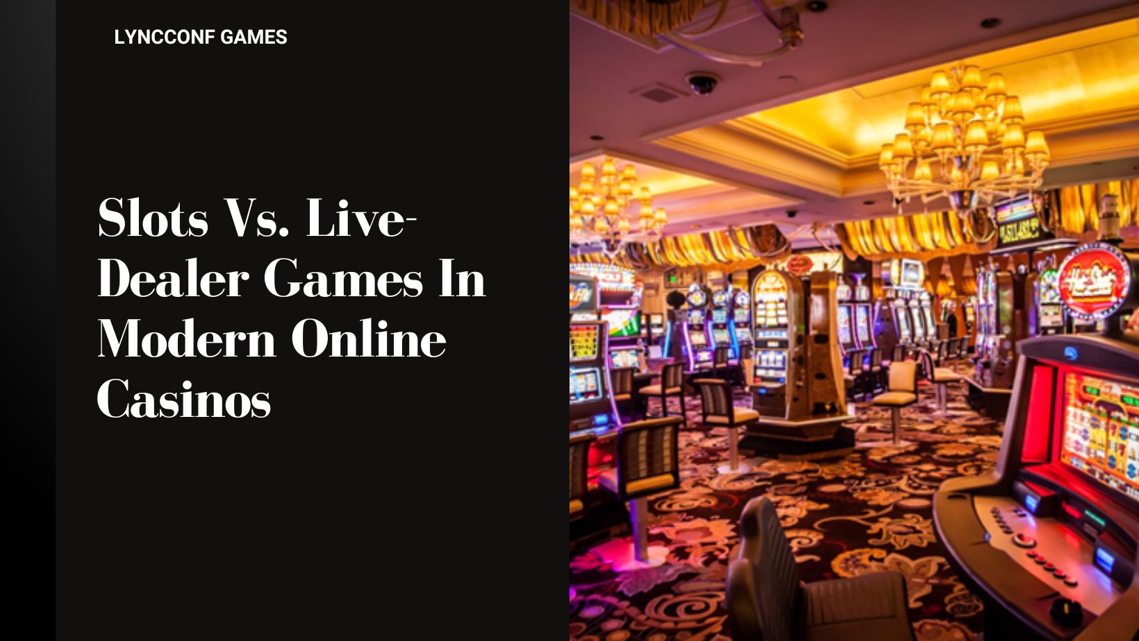Slots vs live dealer games in modern online casinos