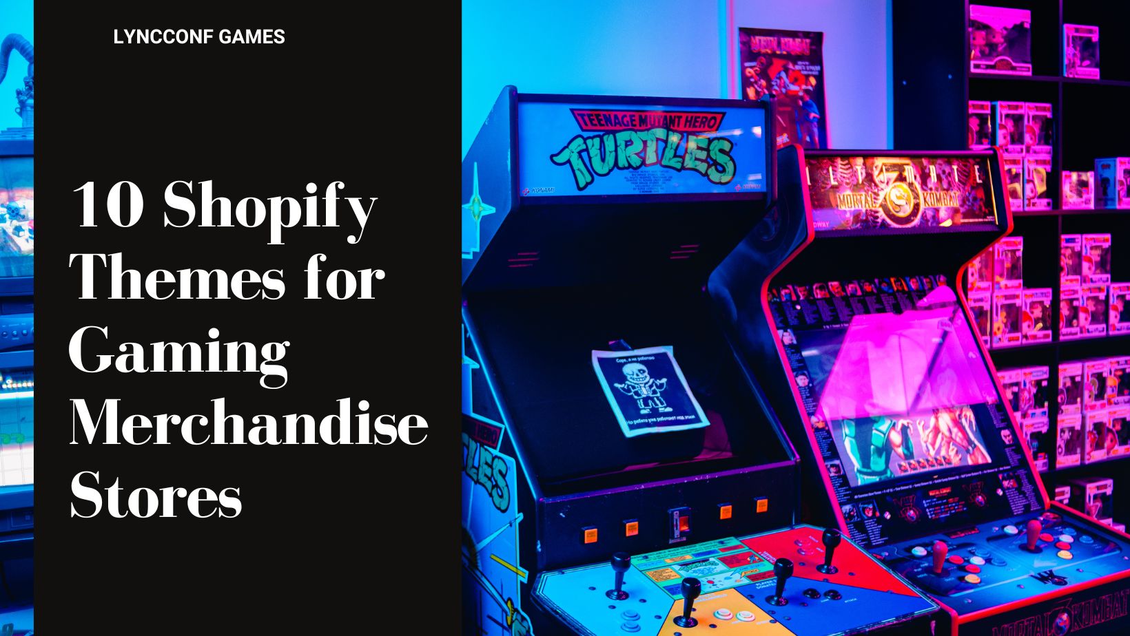 10 shopify themes for gaming merchandise stores