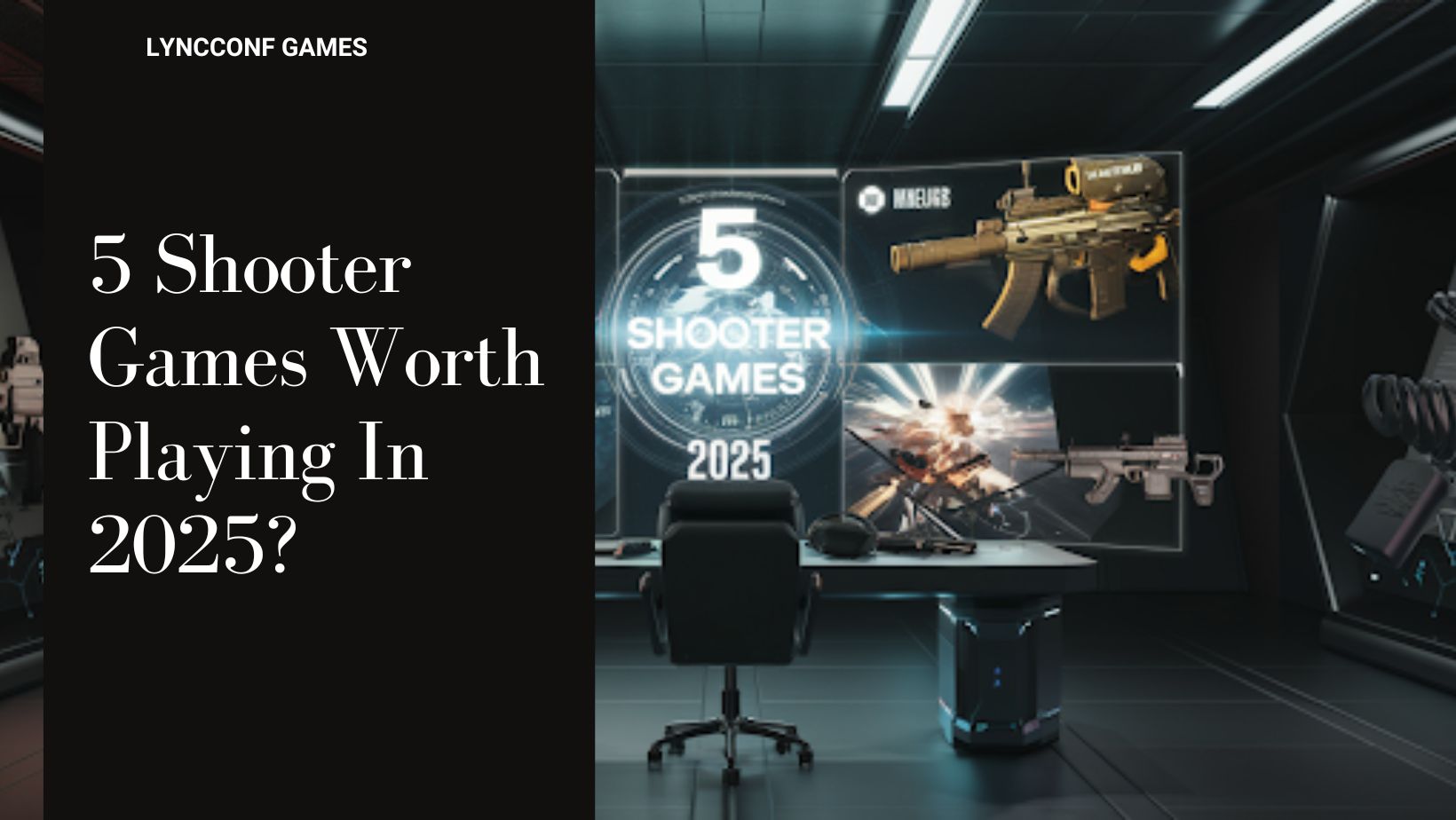 5 shooter games worth playing in 2025