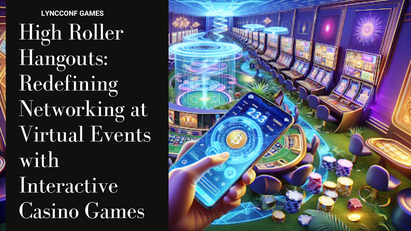 High roller hangouts redefining networking at virtual events with interactive casino games