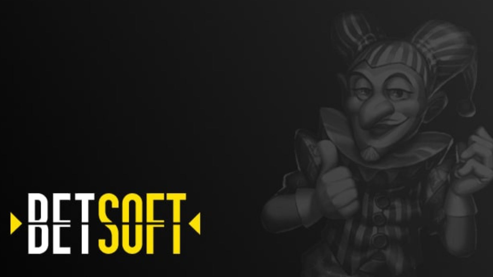 Betsoft logo with jester character