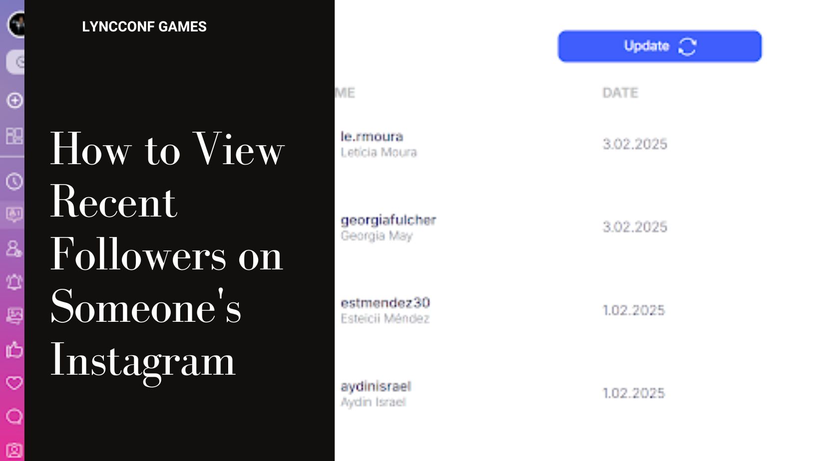 How to view recent followers on someone s instagram