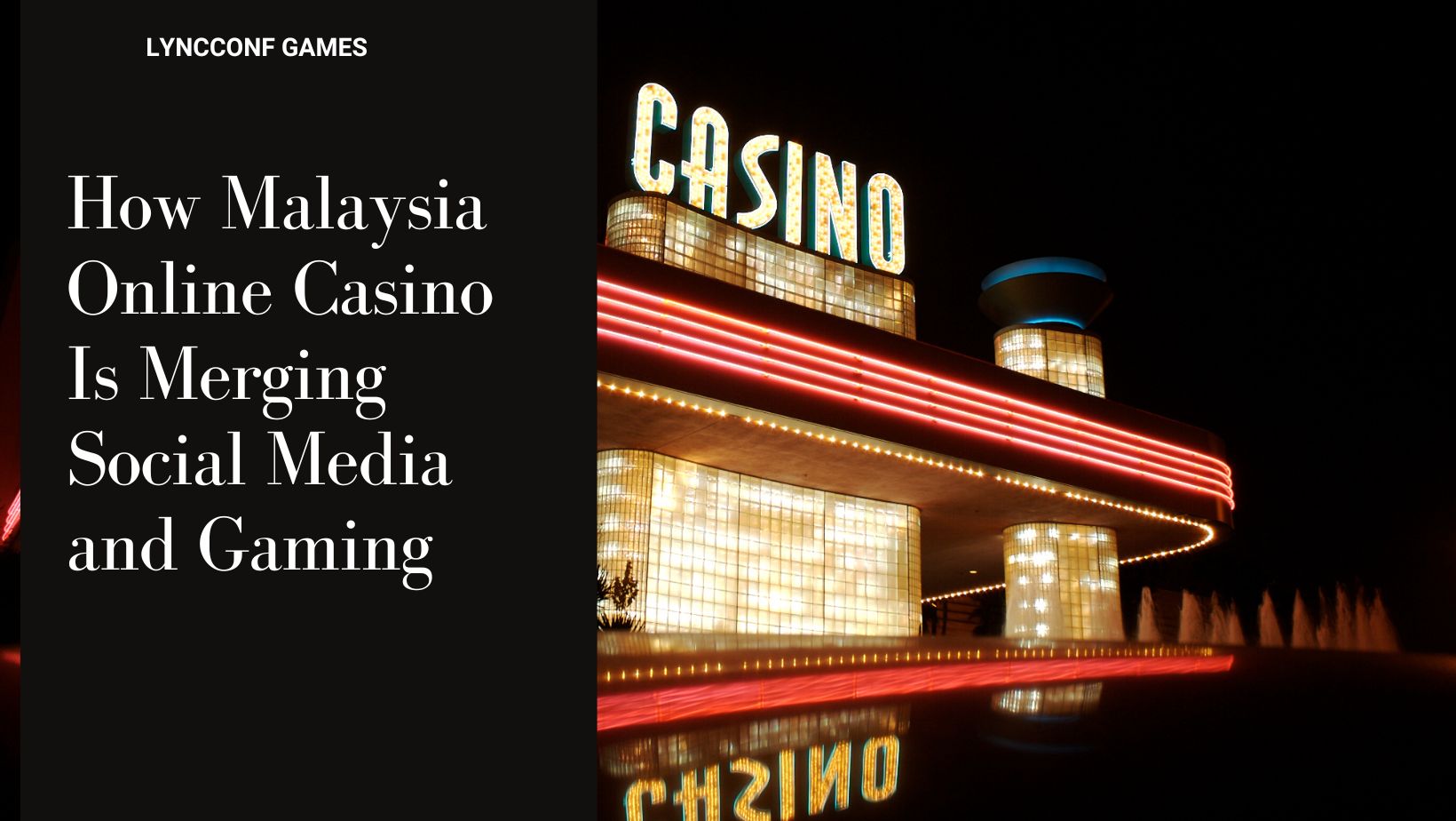 How malaysia online casino is merging social media and gaming