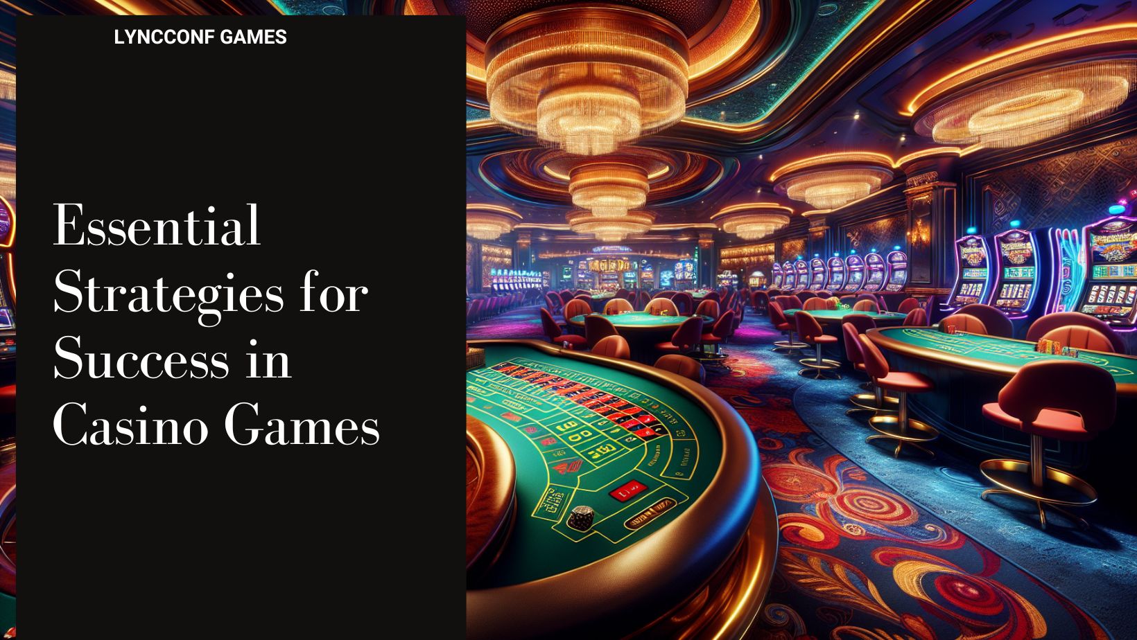 Essential strategies for success in casino games