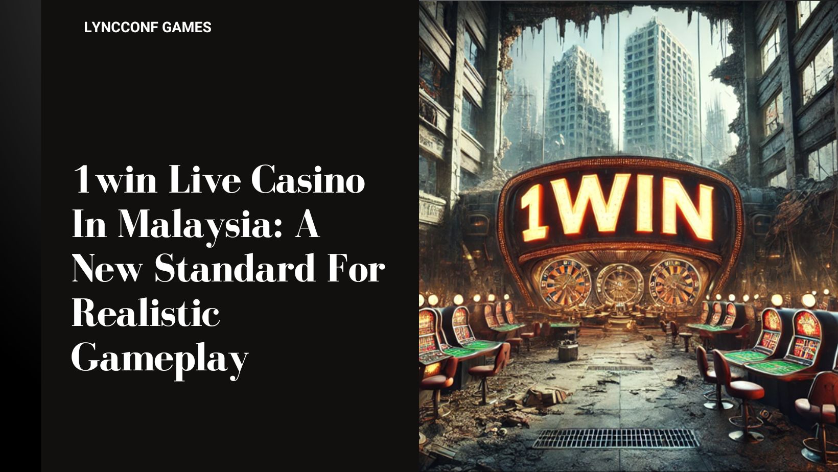 1win live casino in malaysia a new standard for realistic gameplay