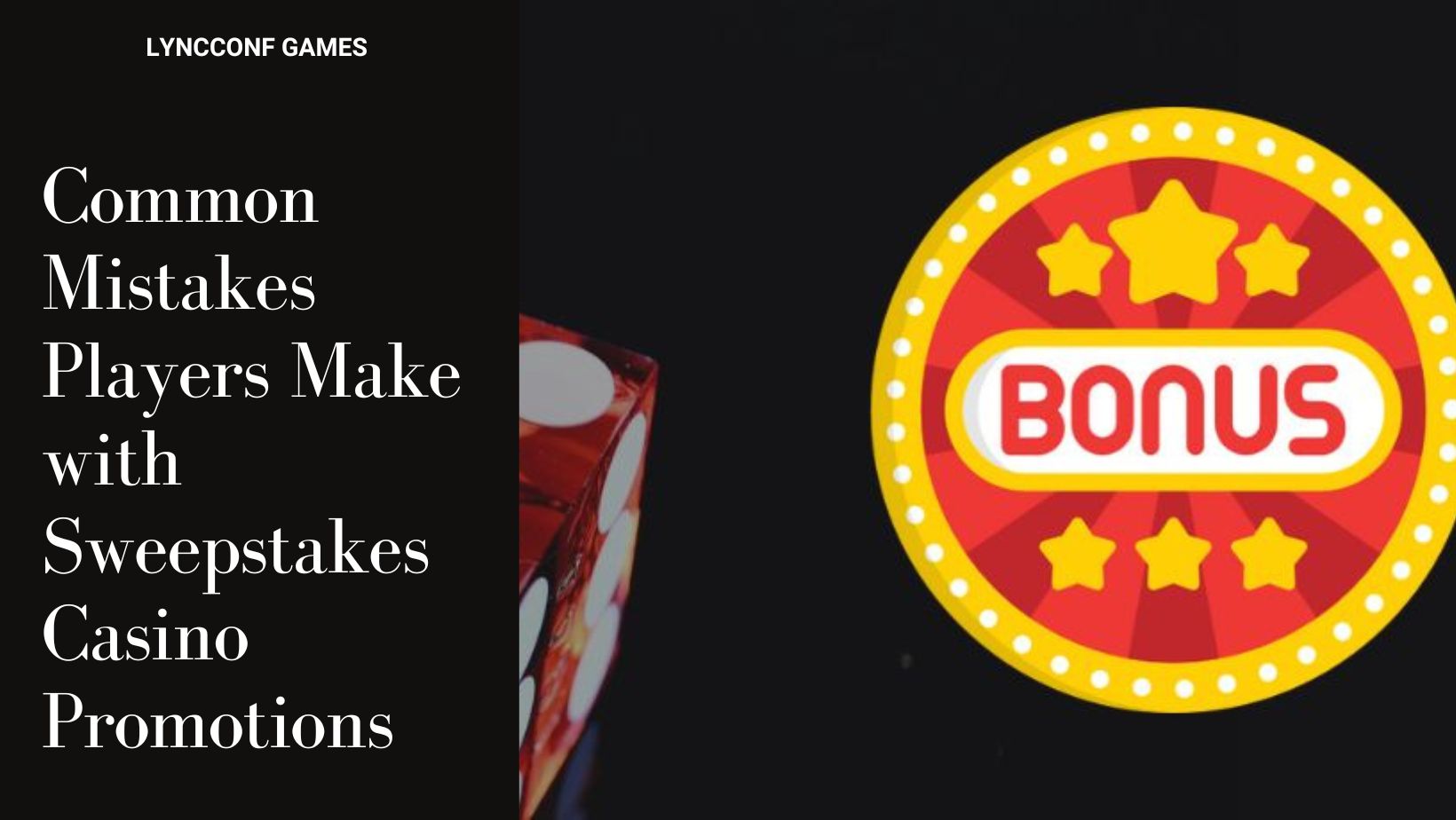 Common mistakes players make with sweepstakes casino promotions