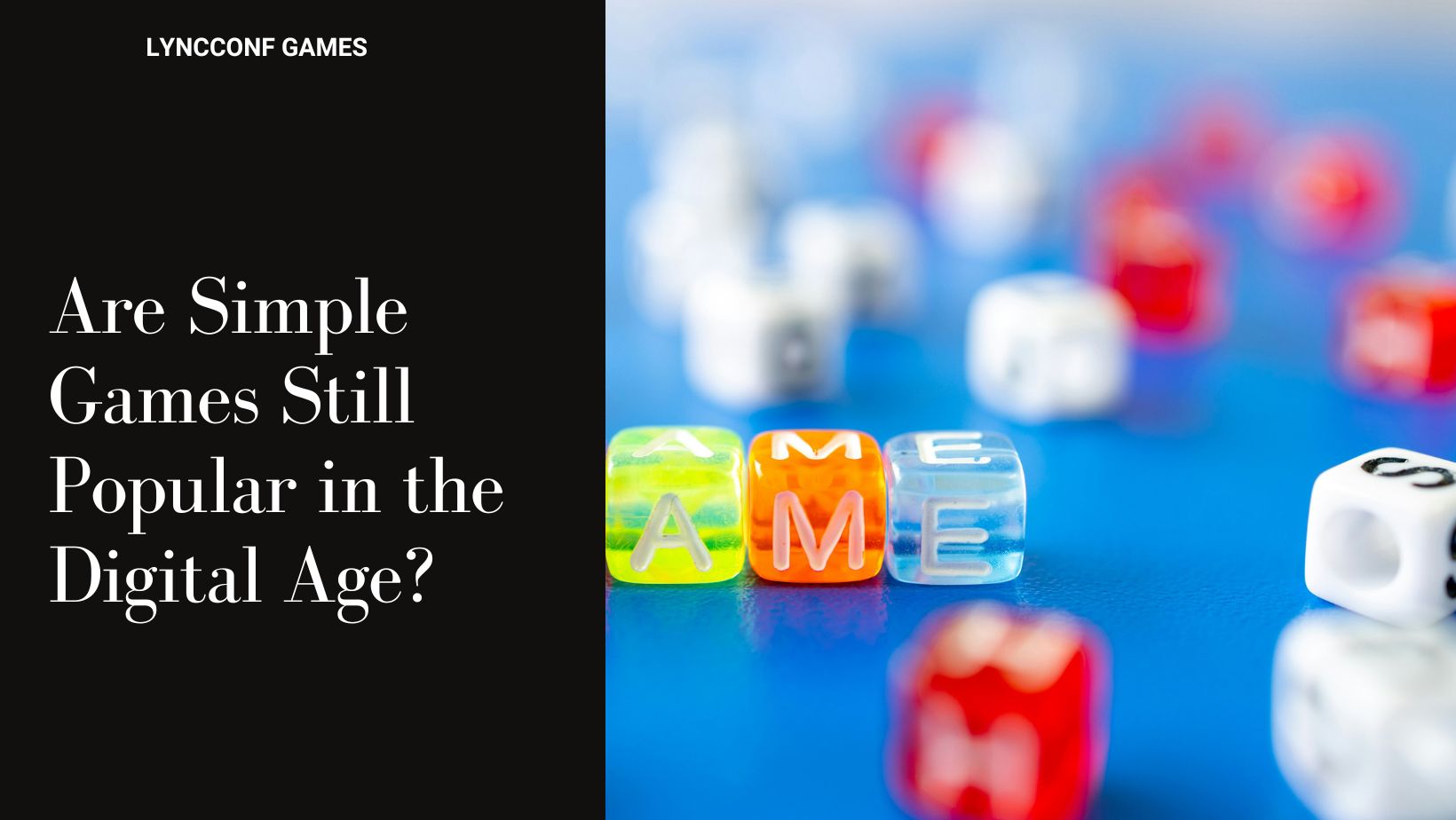 Simple games including table games