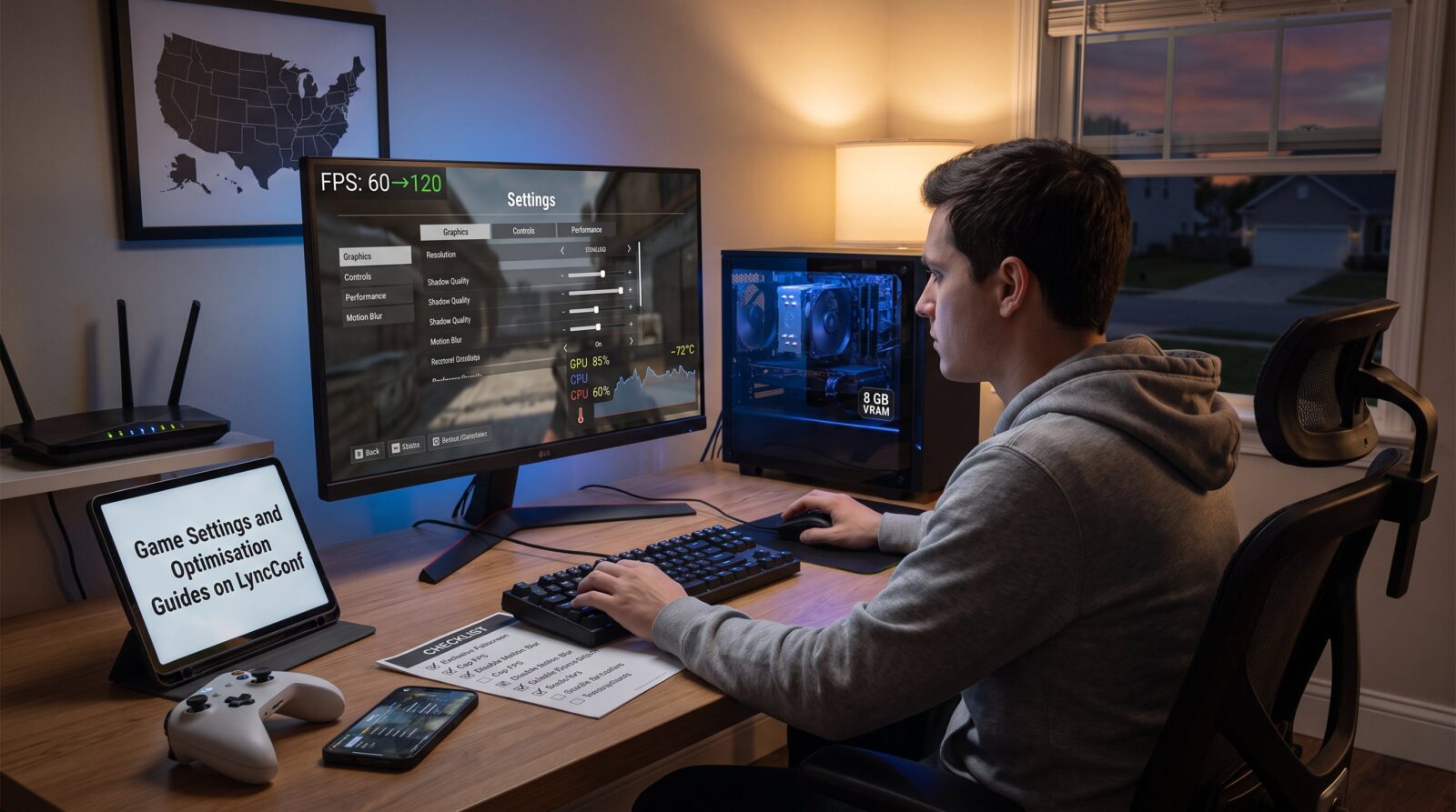 Game Settings and Optimisation Guides on LyncConf