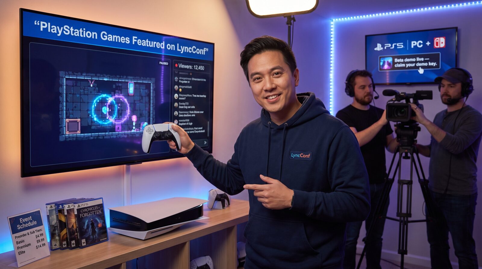 PlayStation Games Featured on LyncConf