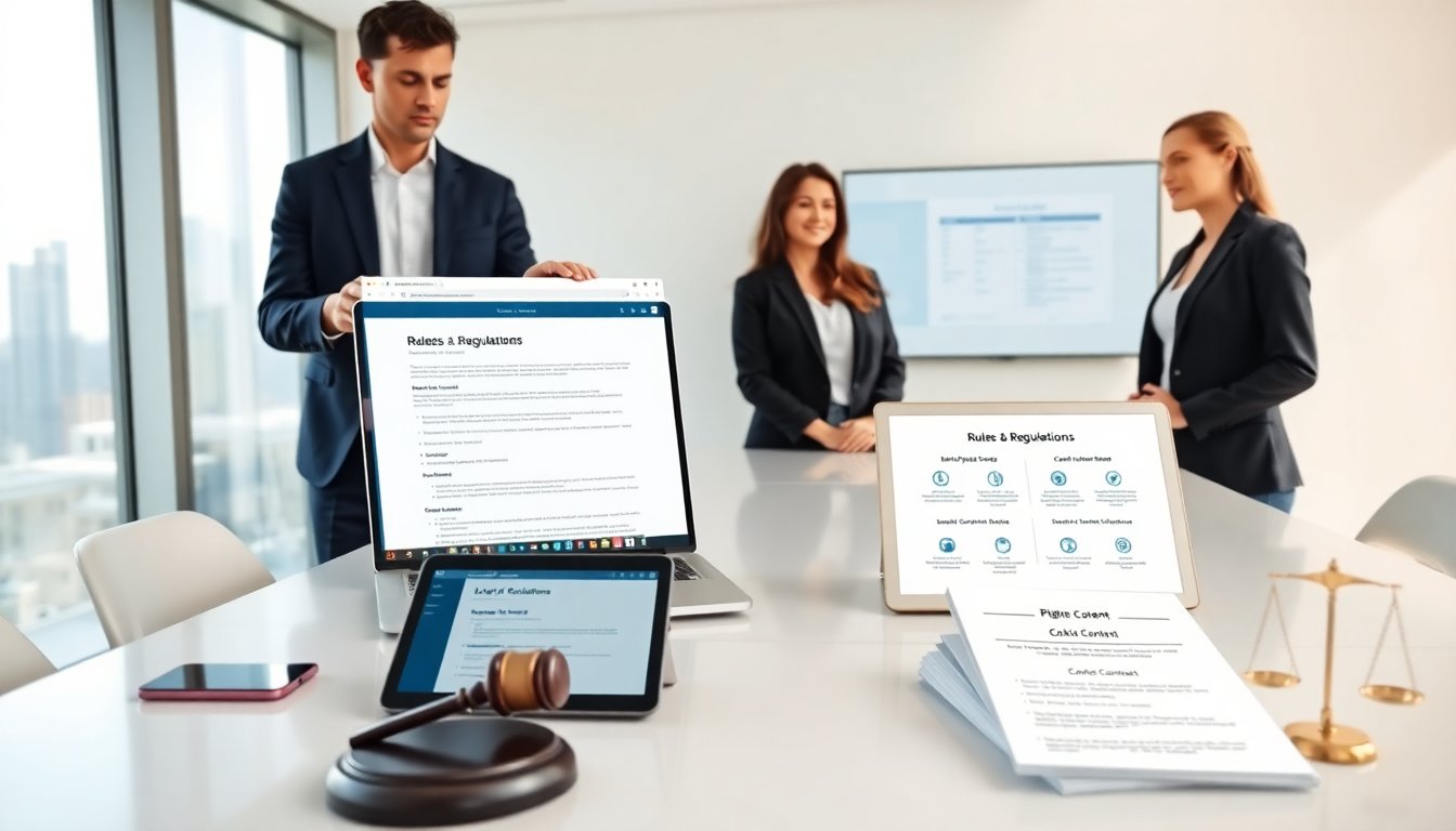 rules regulations for the use lyncconfs website