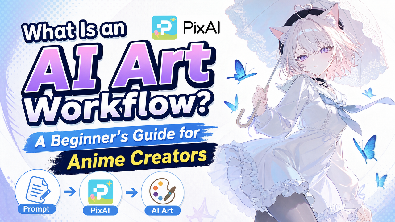 What Is an AI Art Workflow? A Beginner’s Guide for Anime Creators