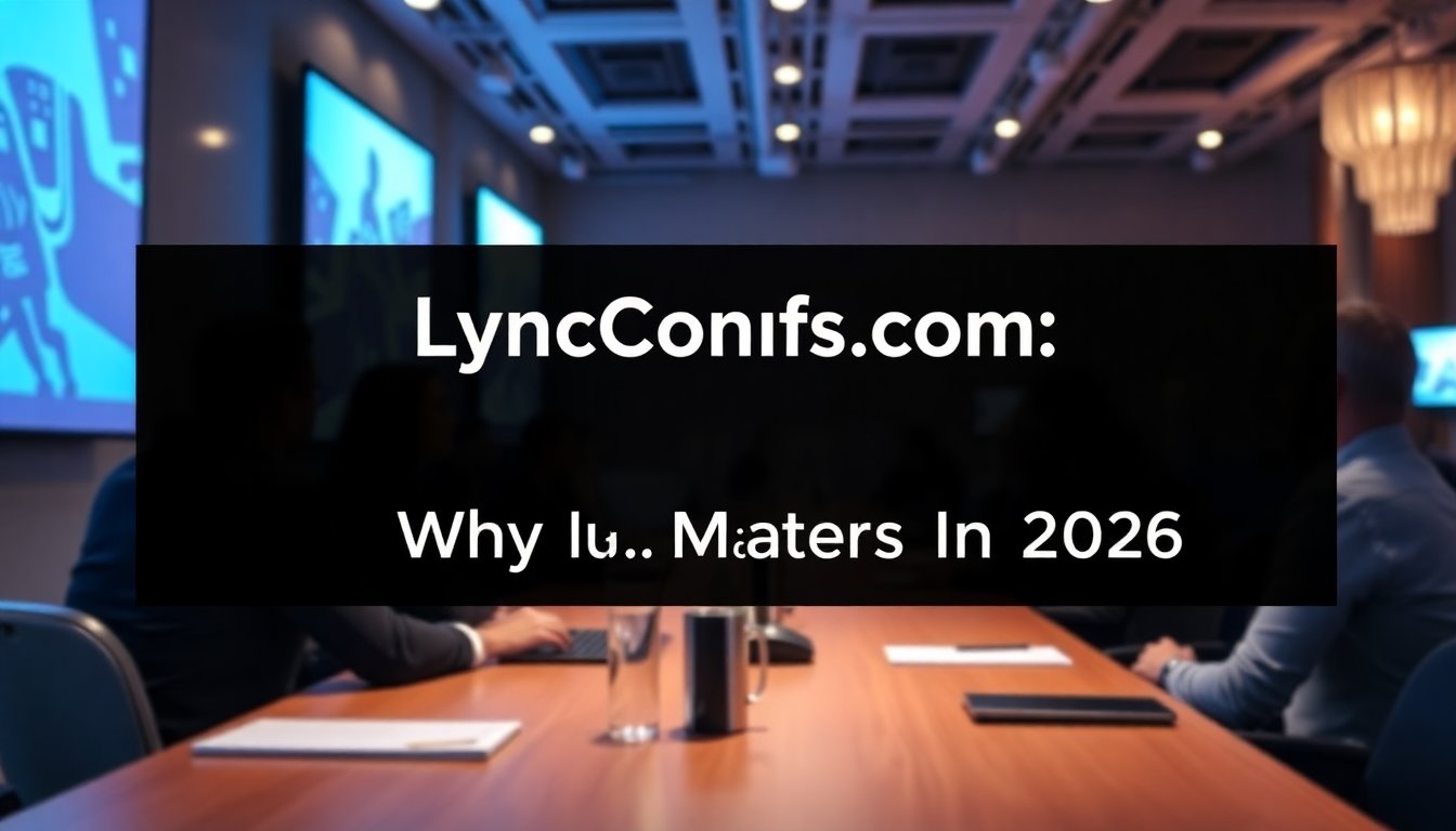 LyncConfs.com: What It Is, Who It Serves, And Why It Matters In 2026